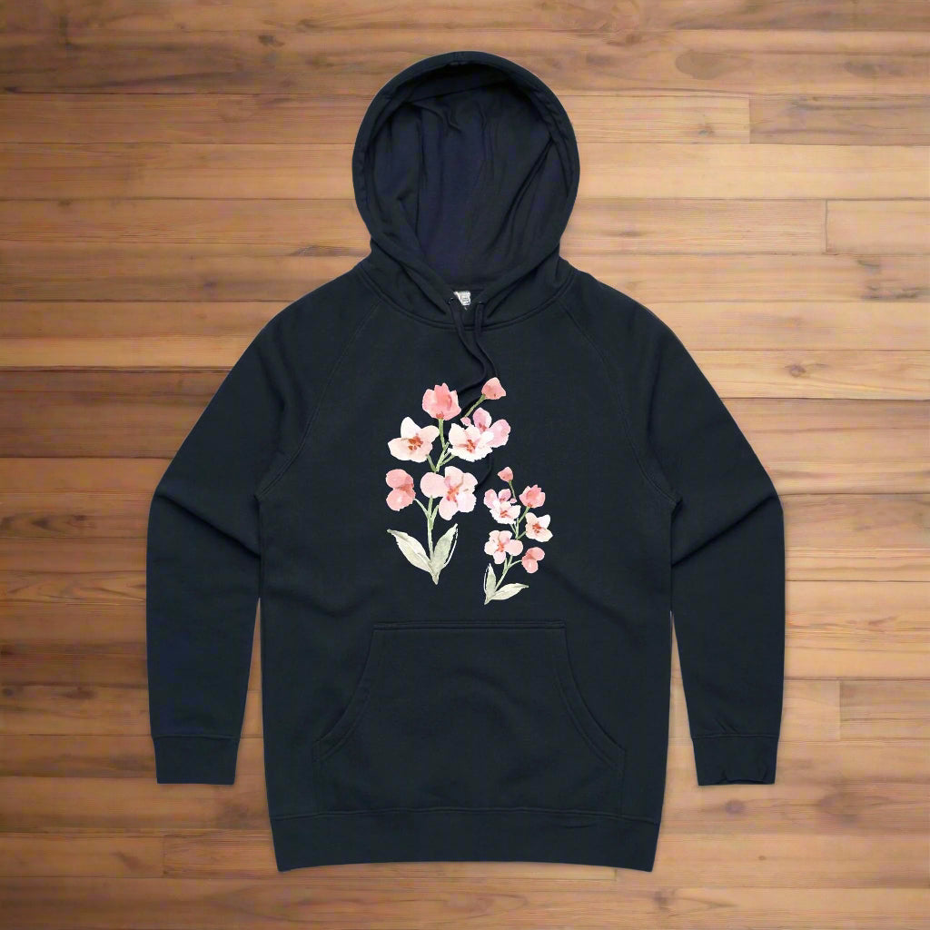 Women's Floral Hoodie