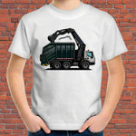 Garbage Truck Kids Youth T-Shirt
