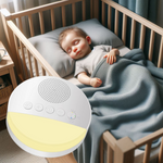 White Noise Sleep Machine - USB Rechargeable Timed Shutdown