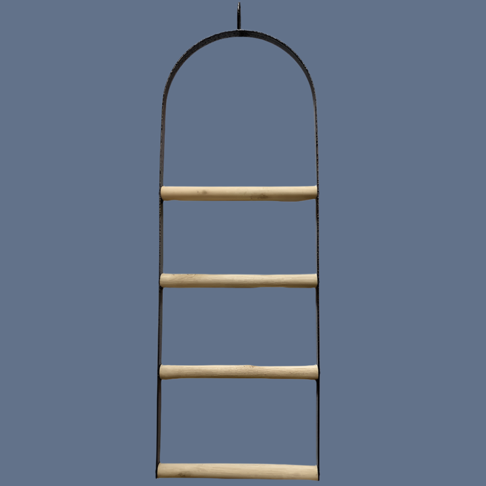 YES4PETS Bird Cage Jumbo Swing Set Metal Arch Frame Wood Perch Canary Pet Parrot Hanging Toy
