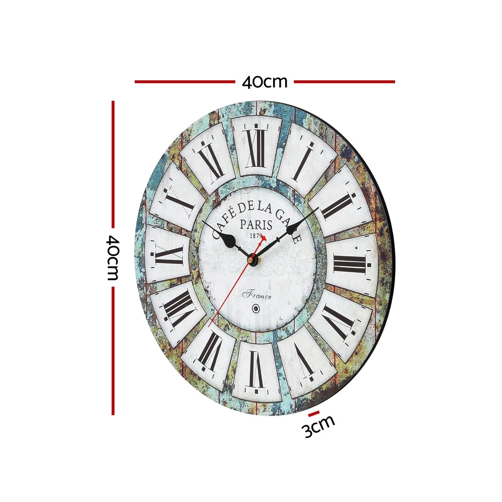 Rustic Wall Clock - 40cm