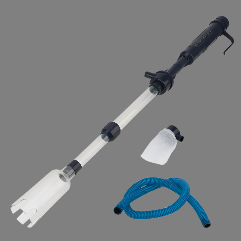 Fish Tank Cleaner Battery Syphon Change Pump Water Filter