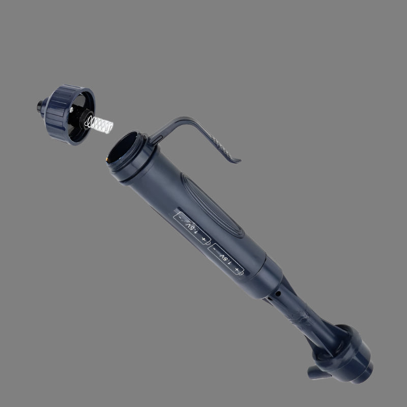 Fish Tank Cleaner Battery Syphon Change Pump Water Filter