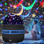 7-Colors Patterns Star Galaxy Projector Night Light
