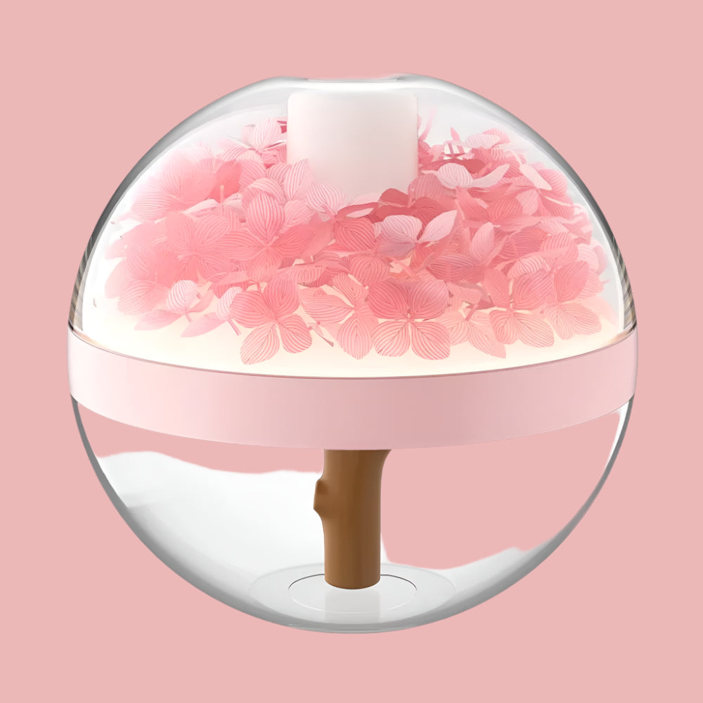 270ml USB Rechargeable Air Humidifier with LED Light and Mist Function