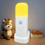 LED Motion Sensor Night Light USB Rechargeable and Dimmable