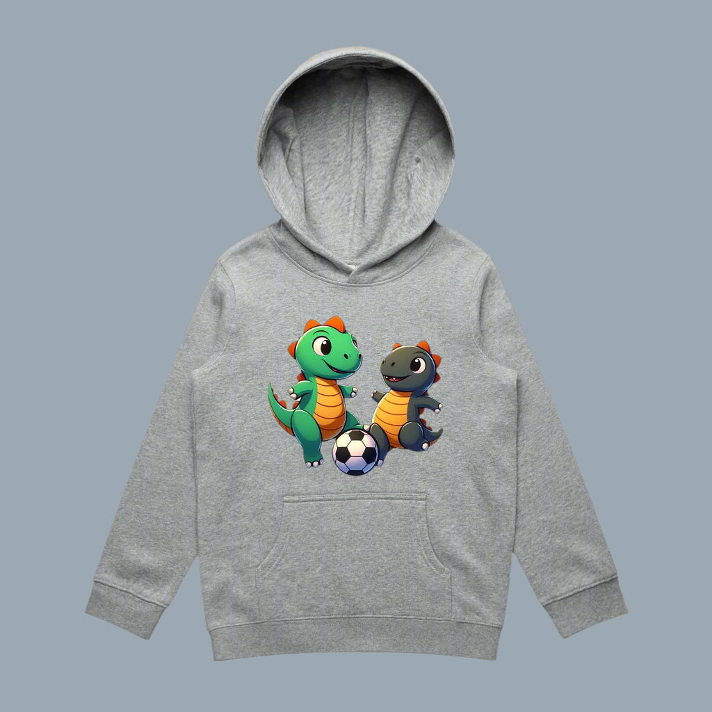 Dinosaur Soccer - Youth Hoodie