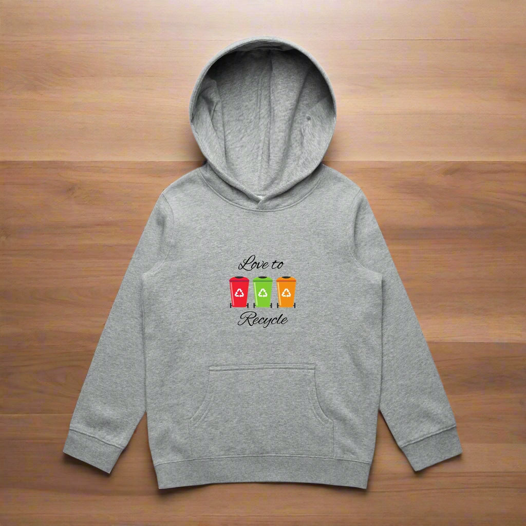 Love to Recycle - Youth Hoodie