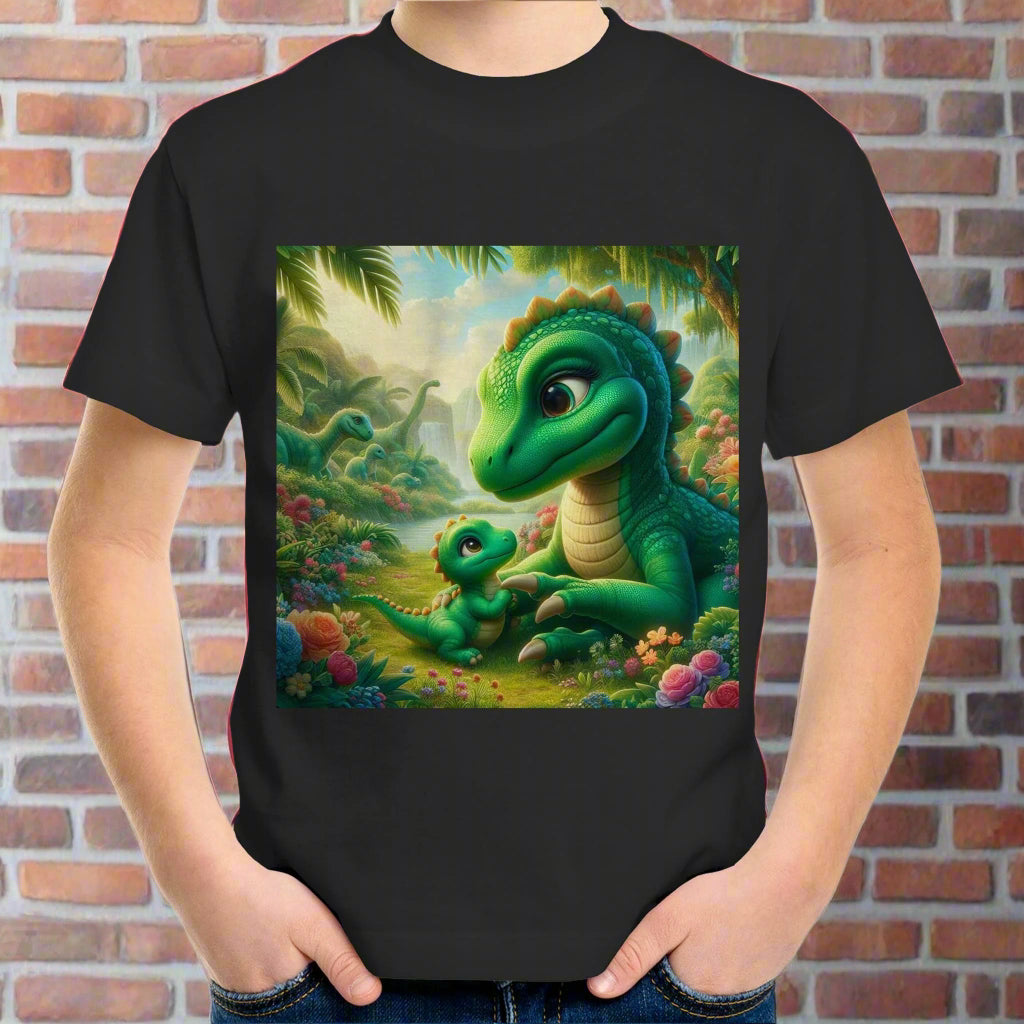 Mummy & Baby Dino Kids Youth T-Shirt