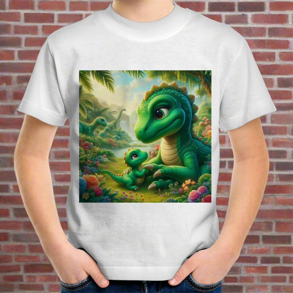 Mummy & Baby Dino Kids Youth T-Shirt