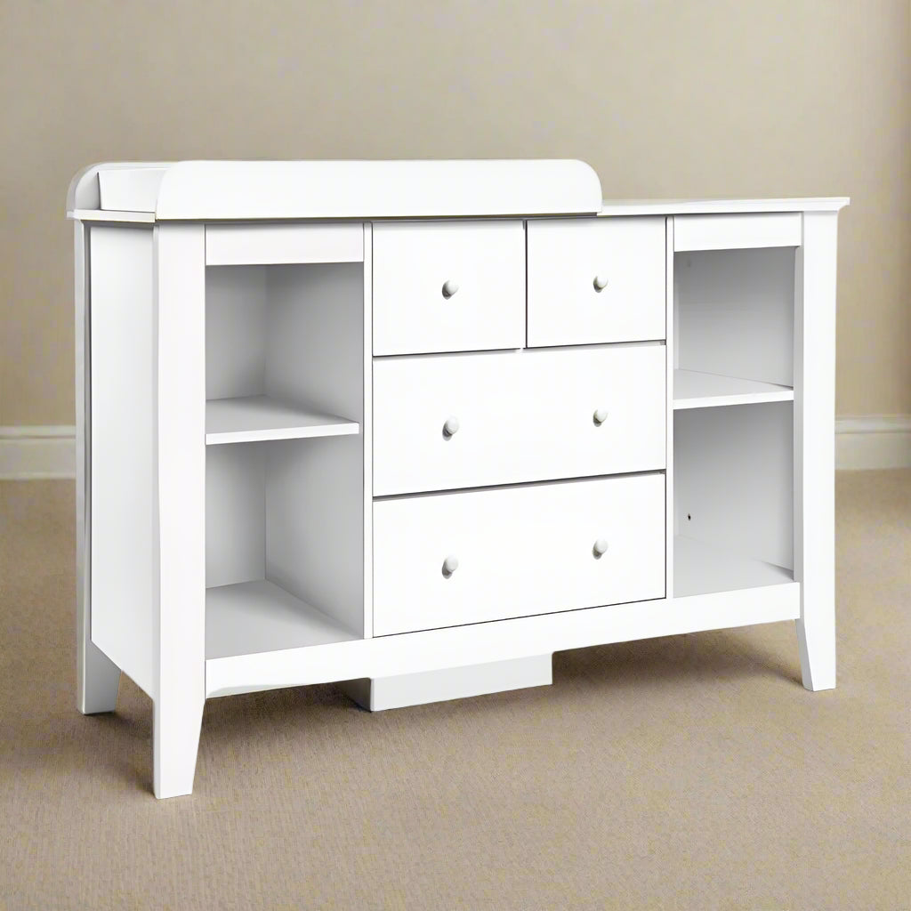 Baby Changing Table/Nappy Station Drawers Chest Cabinet Nursery Furniture