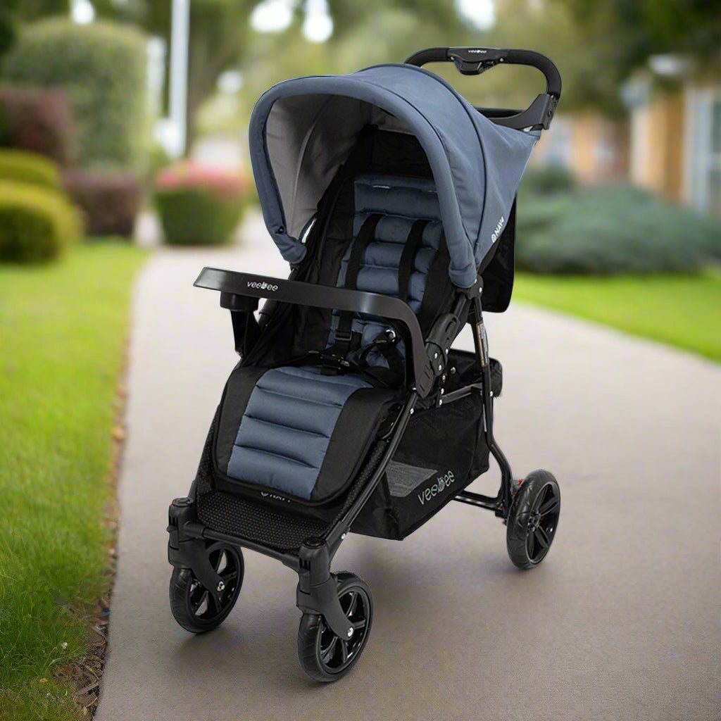 Veebee Nav 4 Glacie Stroller Lightweight Pram For Newborns To Toddlers