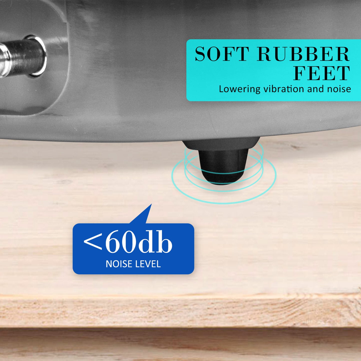 Aquarium/Pond Air Pump Oxygen Hydroponic 4 Outlet 360L/H 13W