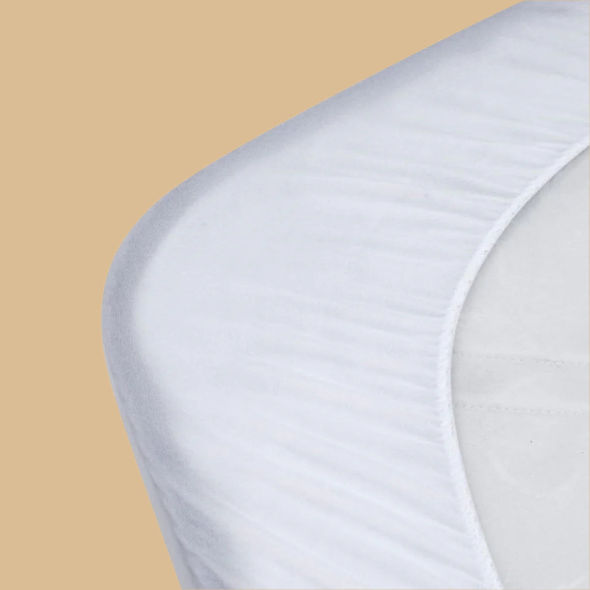 Waterproof Fitted Mattress Protector Standard Cot Size 131x69x19cm