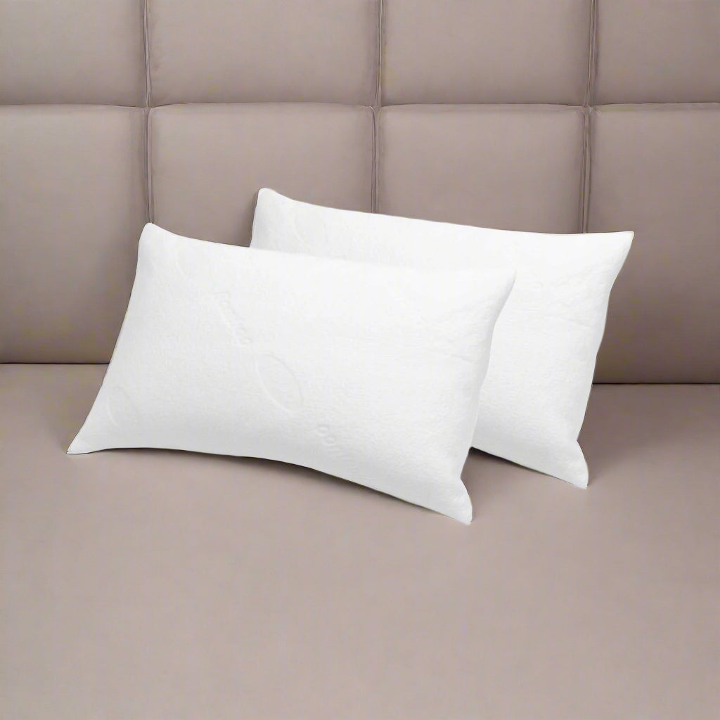 Jason Twin Pack of Bamboo Blend Standard Pillow Protectors 48 x 73 cm