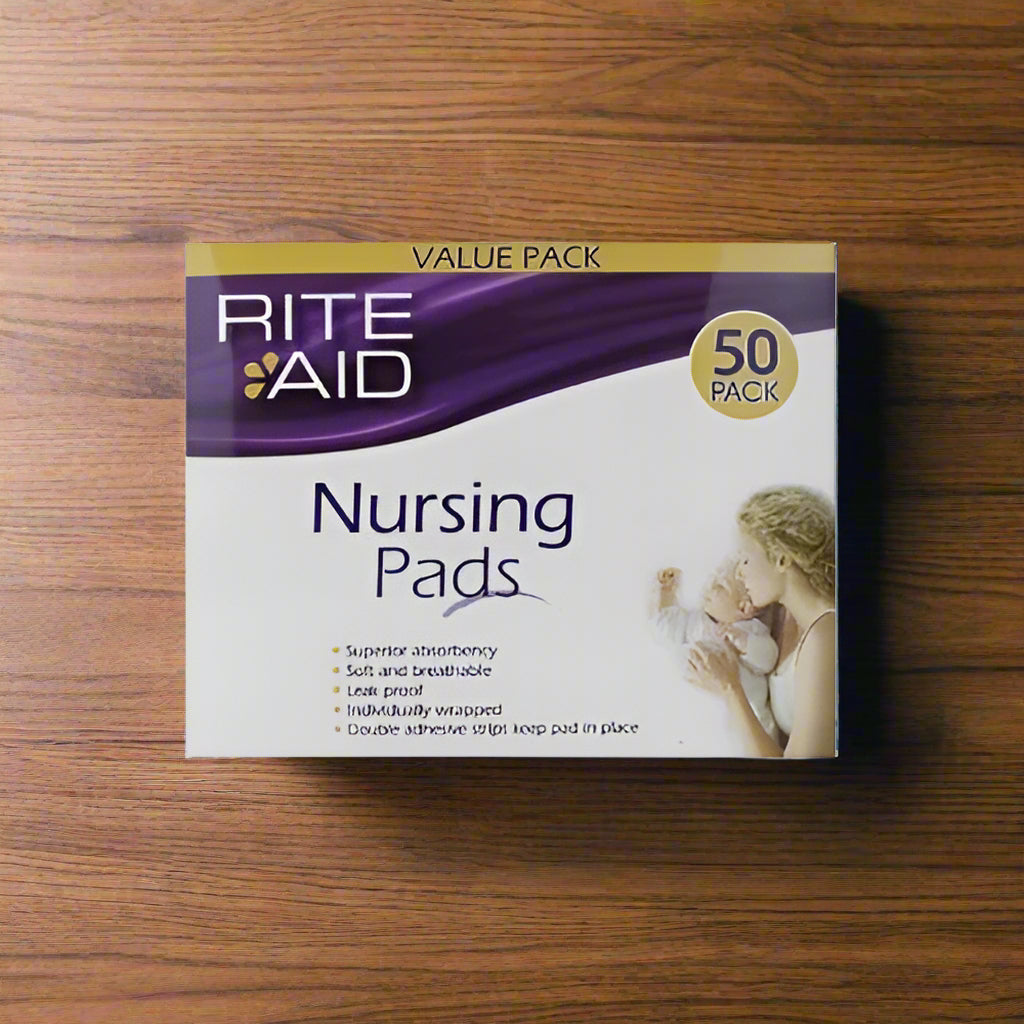 Rite Aid Nursing Pads 50 Pack Bulk Value