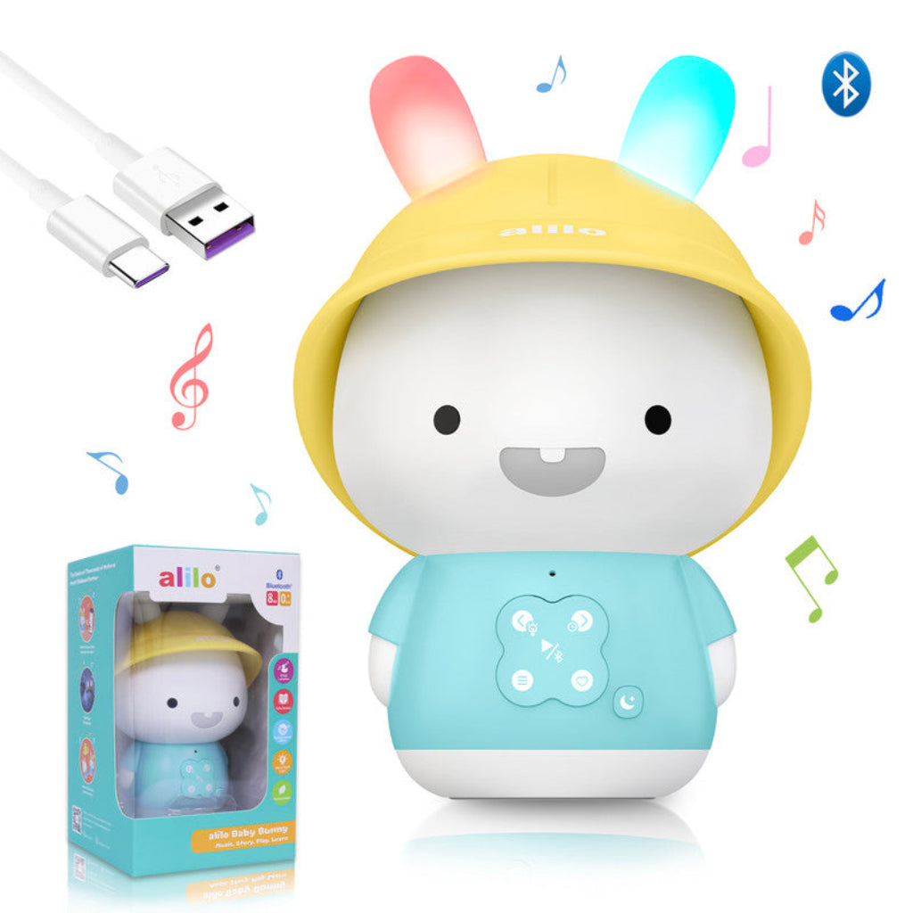Cute Baby Bunny Night Light & Lullaby Machine