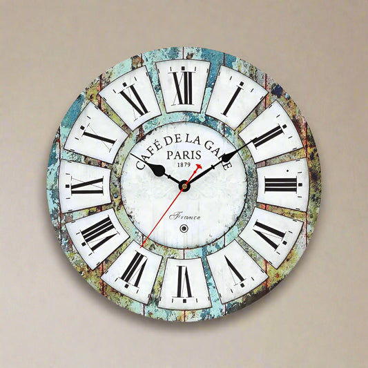 Rustic Wall Clock - 40cm