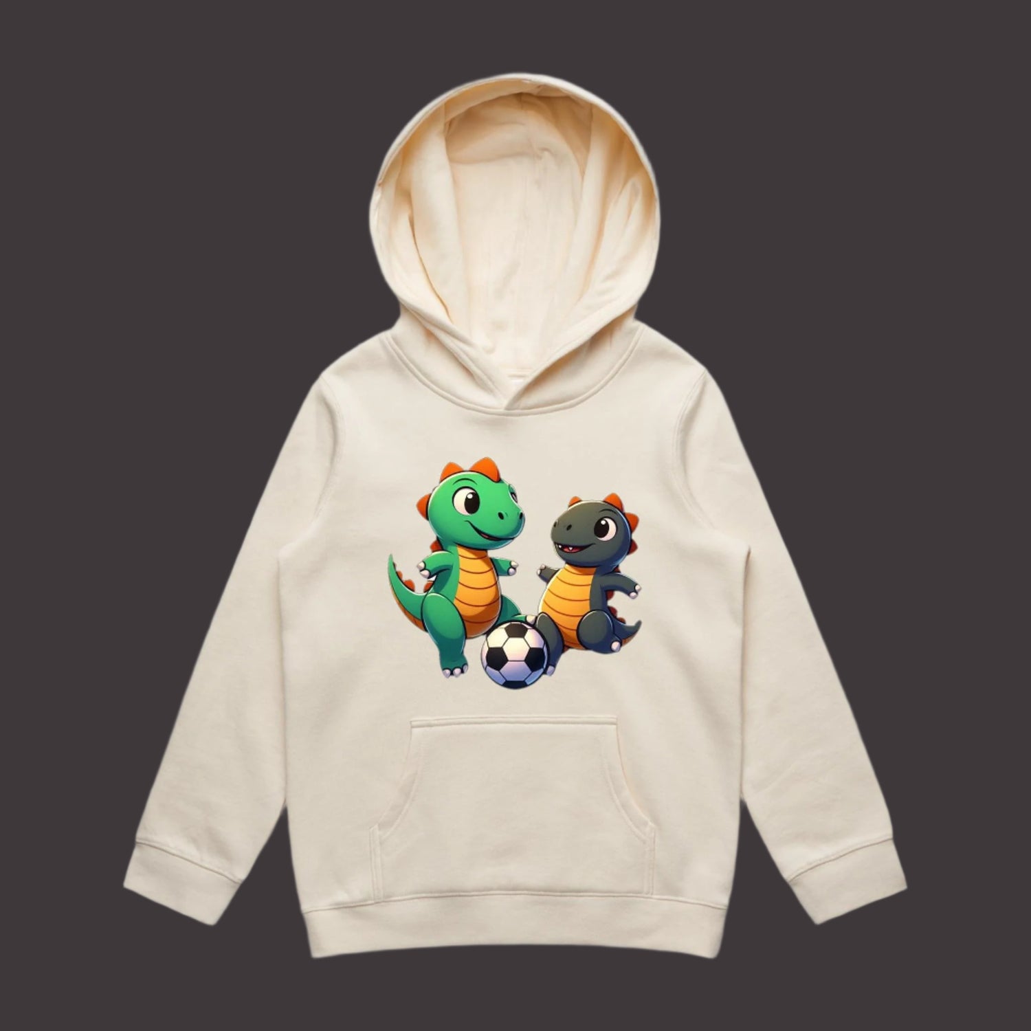 Dinosaur Soccer - Youth Hoodie