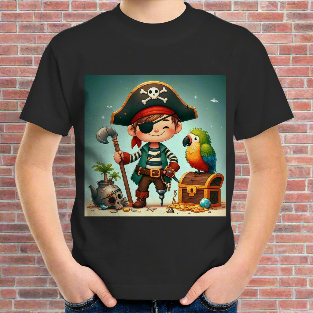 Kid Pirate Youth T-Shirt