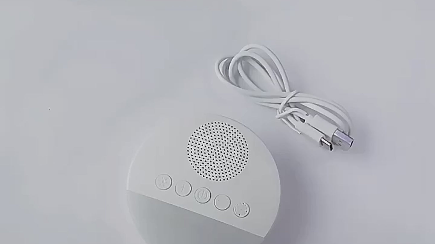 White Noise Sleep Machine - USB Rechargeable Timed Shutdown